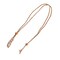 Necklace Cord Braided Empty Wax Rope Adjustable Replacement Pendant Cage For Jewelry Making